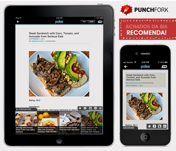 App para a vida: punchfork