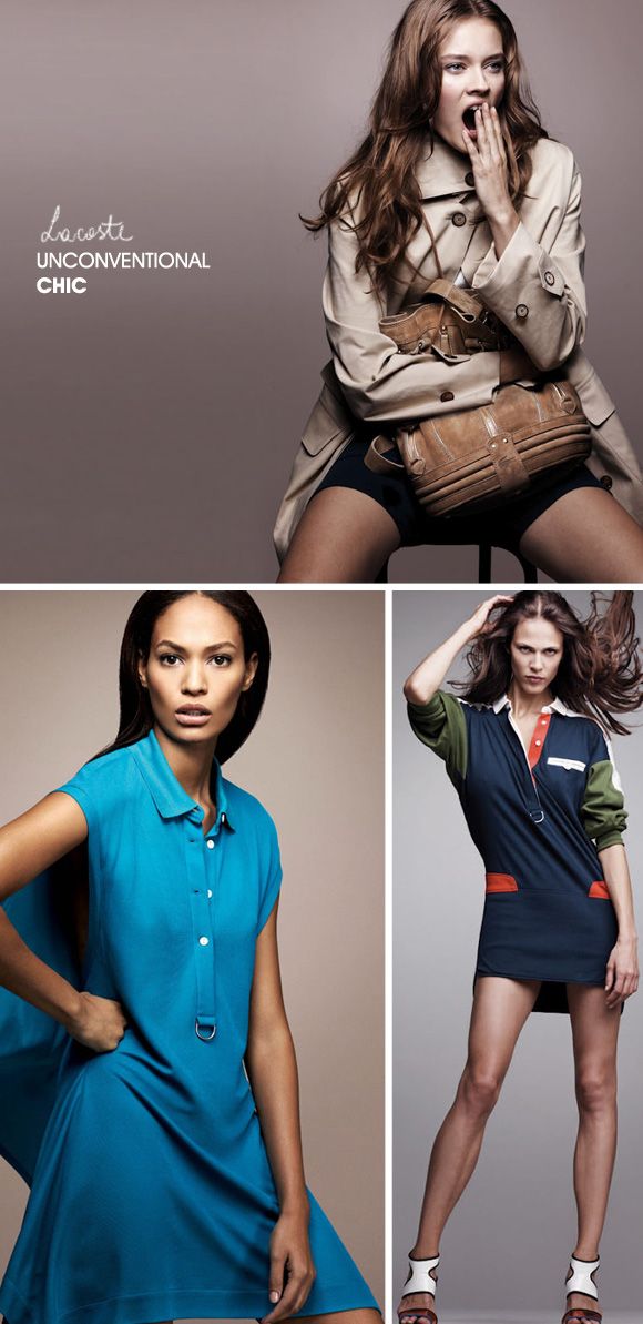 Viva o sportswear: coleção Lacoste SS 2012